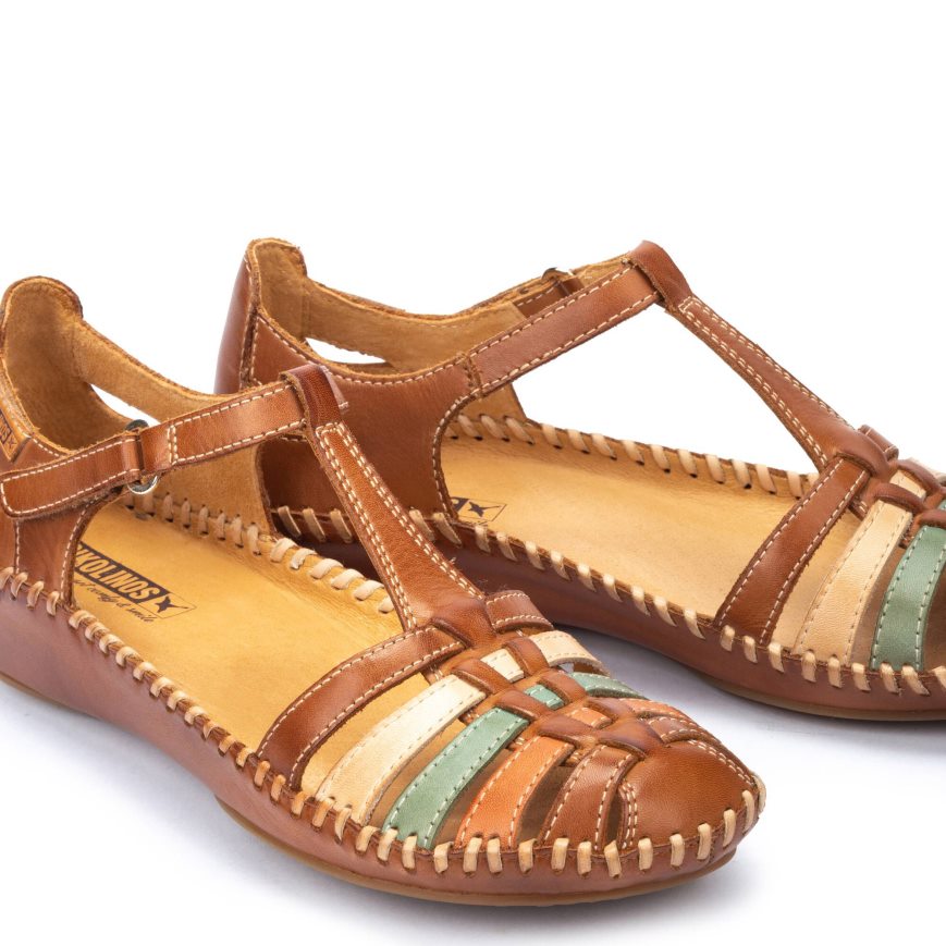 Women's Pikolinos P. VALLARTA Sandals Brown | NZ J7A1209